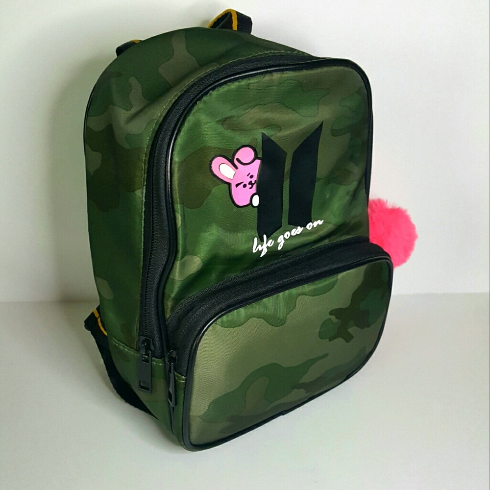 LAST- Army Style Kookie Theme Mini Backpack